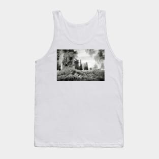 A Victorian Graveyard shot using infra-red film, West Midlands, UK Tank Top